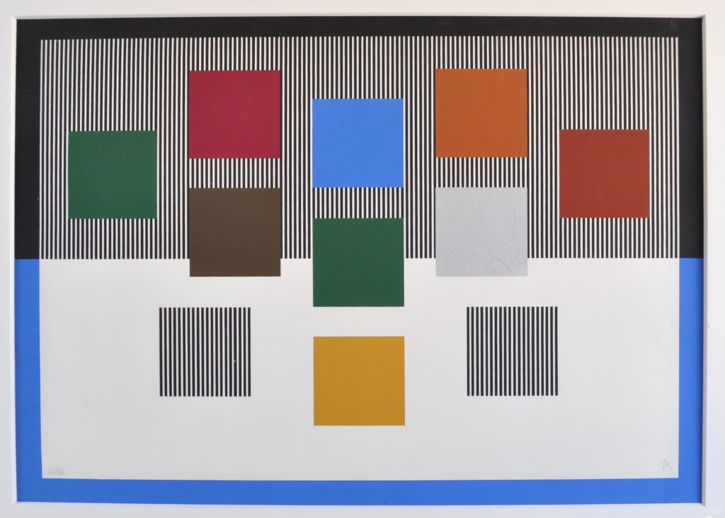 C0007 Jesús Soto Composition I 45_99 Serigrafia 55x75 cm $1.800.000